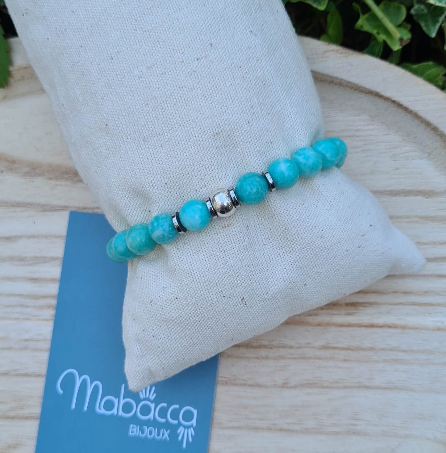 Bracelet "Hansa" Amazonite 8mm