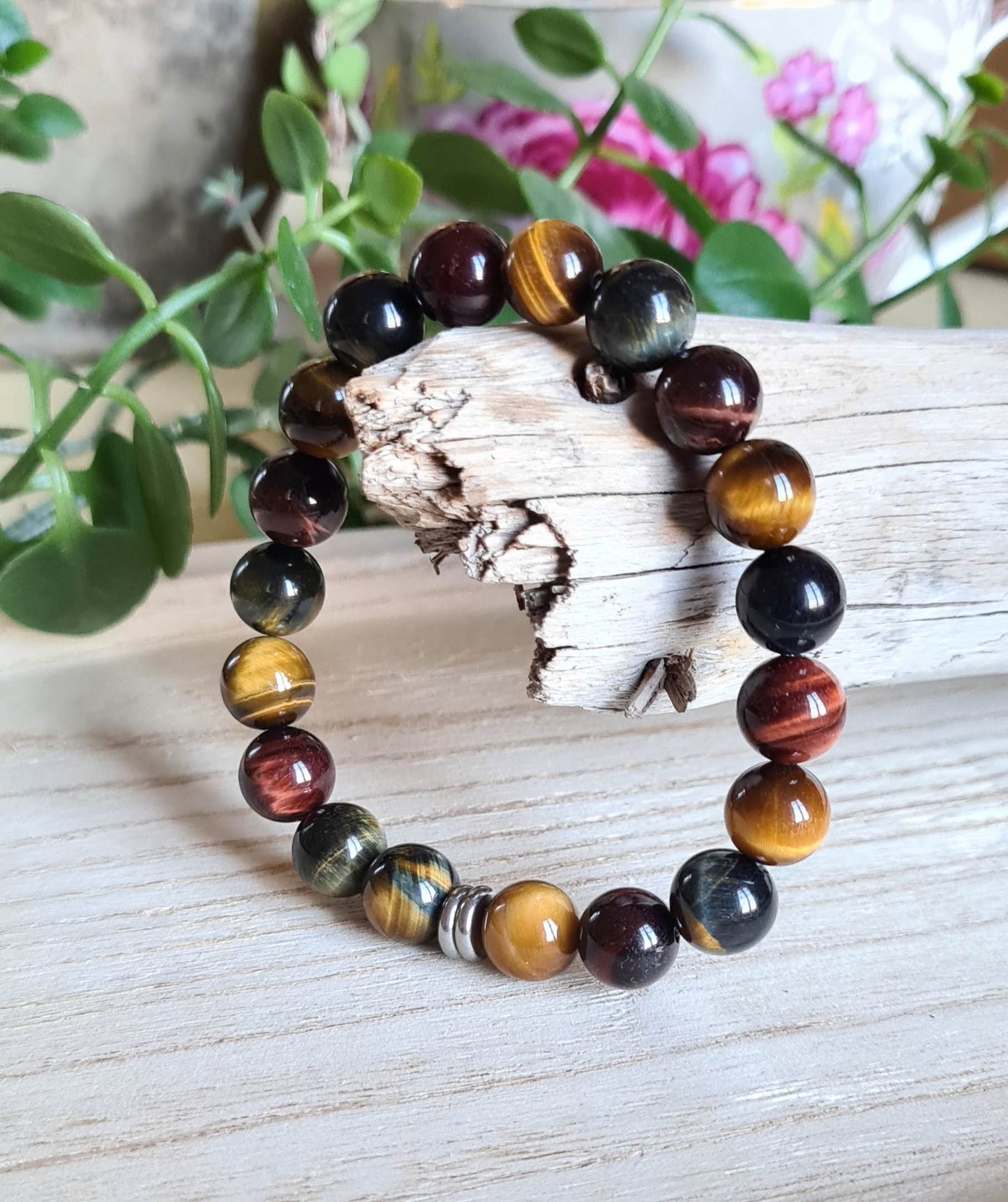 Bracelet Les 3 yeux (Tigre, Faucon, Taureau) qualité A